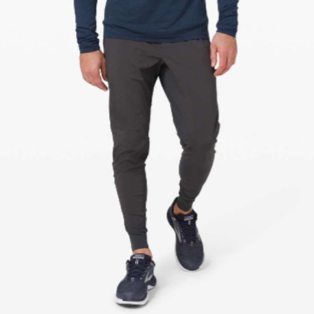 lululemon athletica Surge Hybrid Pant - Graphite Grey Shine Shorter Size Large